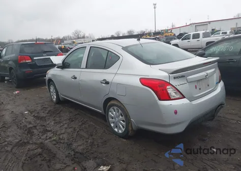 2016 Nissan Versa 1.6 S+ из США, поврежденный, VIN 3N1CN7APXGL853542